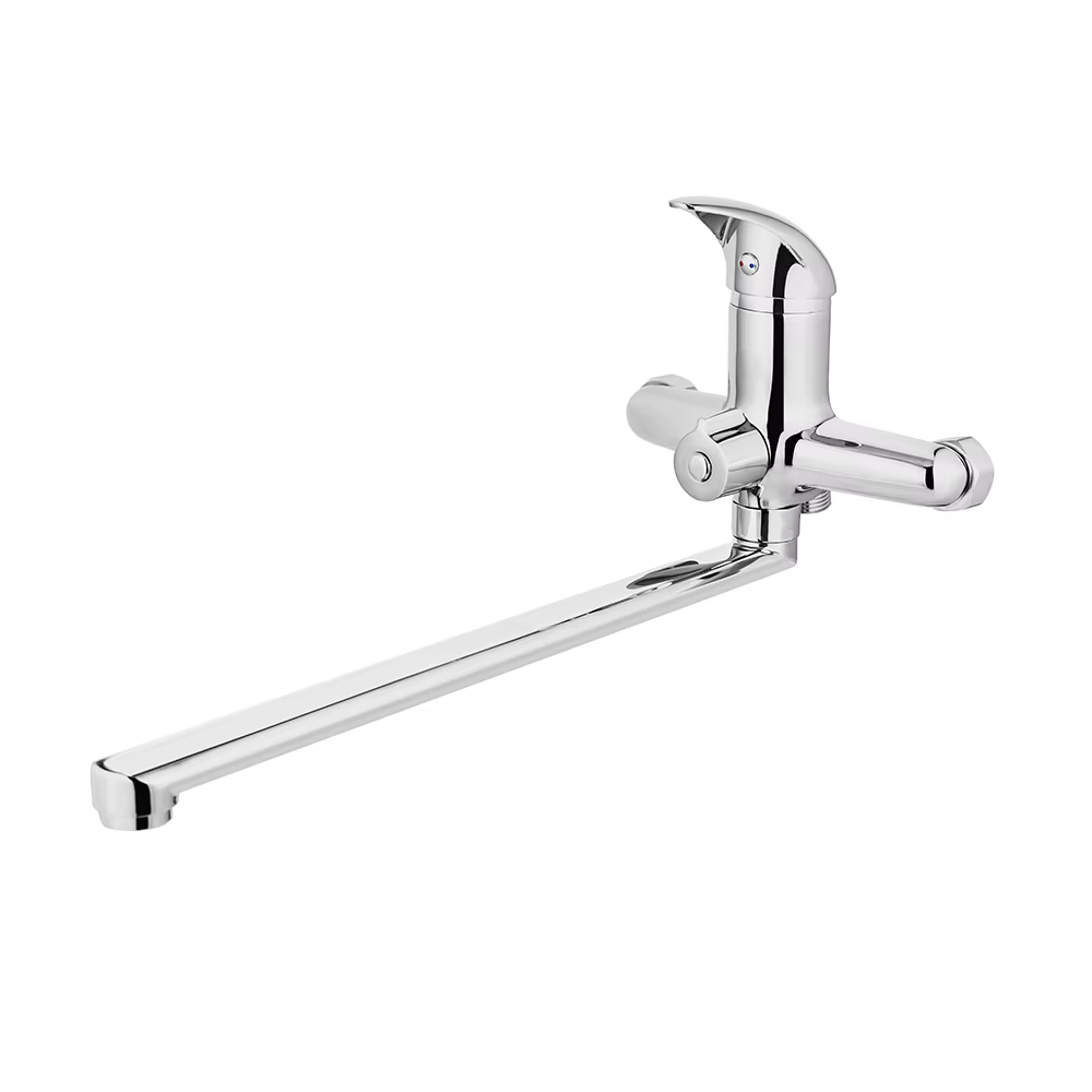 Висококвалитетни класични комерцијални зидни монтажни купатило душ миксер басно економски купатил за хотел дом