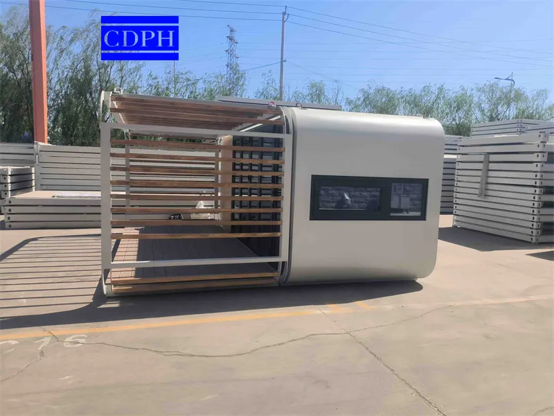 New Product is launched: apple cabin with trailer