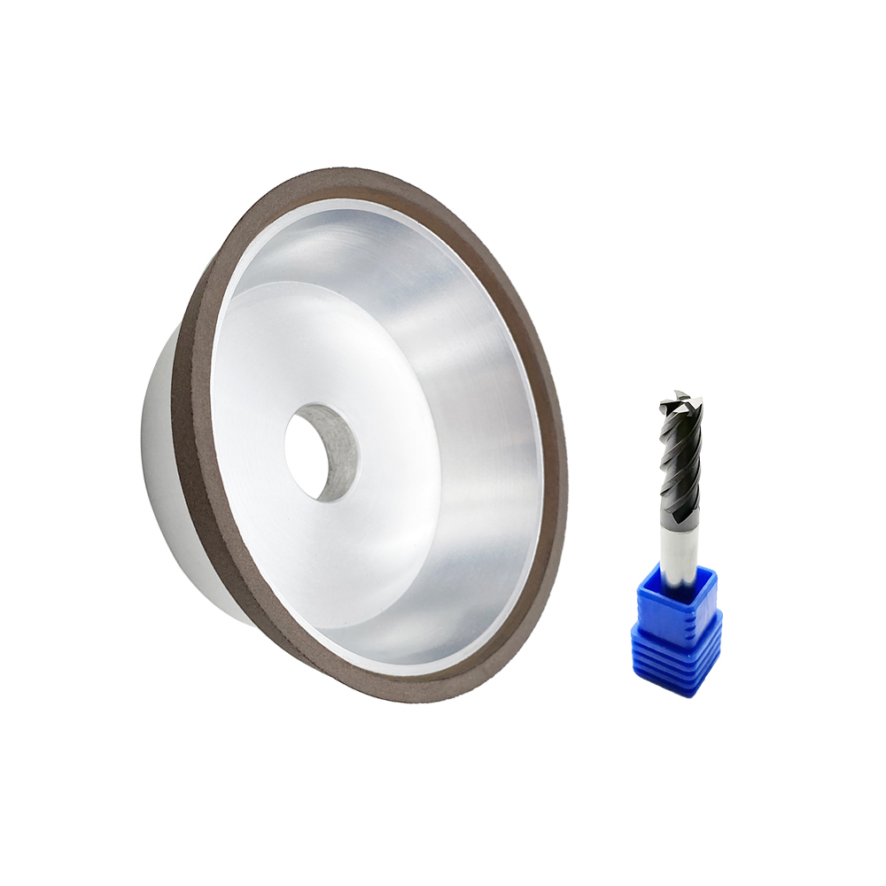 Harts diamantsliprond för avlastning och tandavdelning