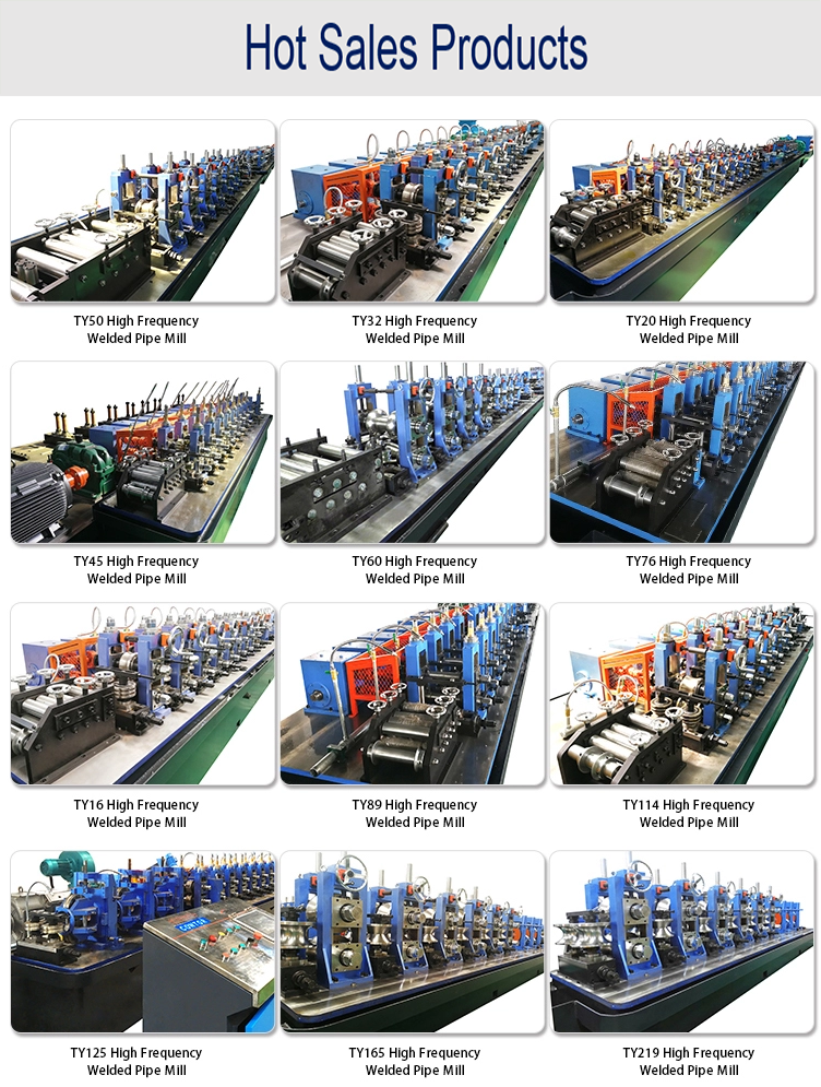 ty60 stable production round and square shape carbon steel erw tube mill-9