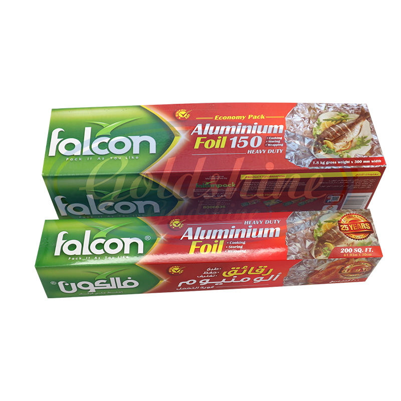 Бумажная фольга Falcon, ролик алюминиевой фольги, завод, используемый на кухне