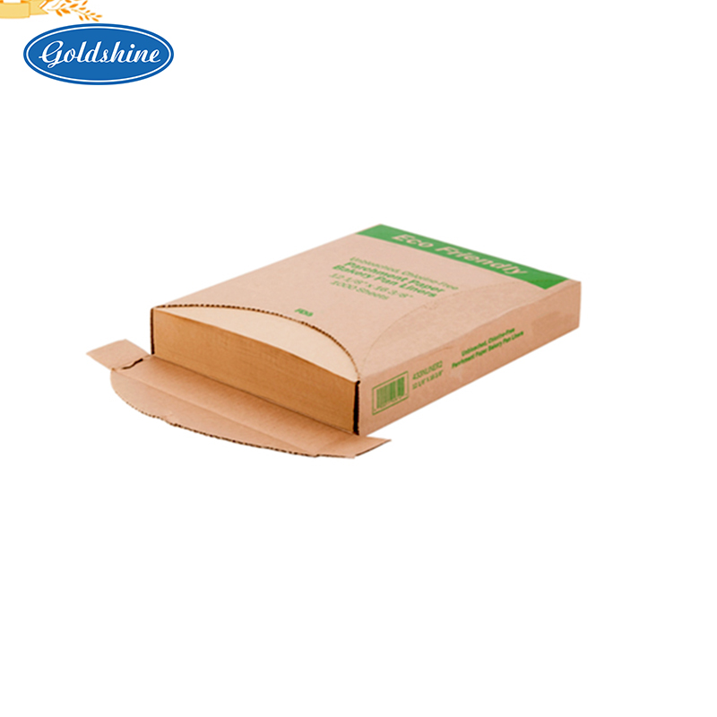 Печатная пергаментная бумага с логотипом, антипригарная, предварительно нарезанная