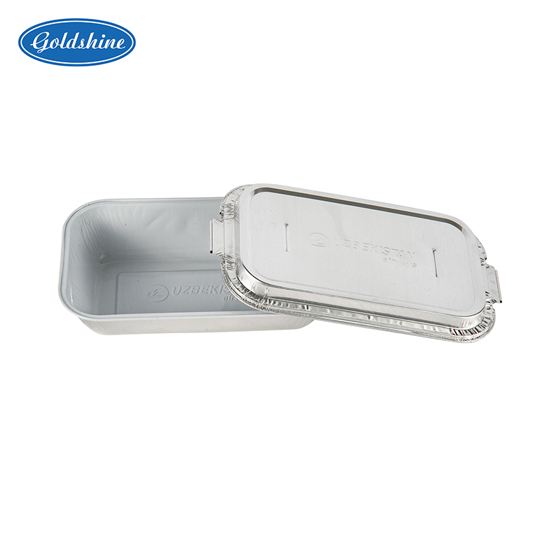 Разные размеры авиационной фольгированной коробки для обеда с крышкой