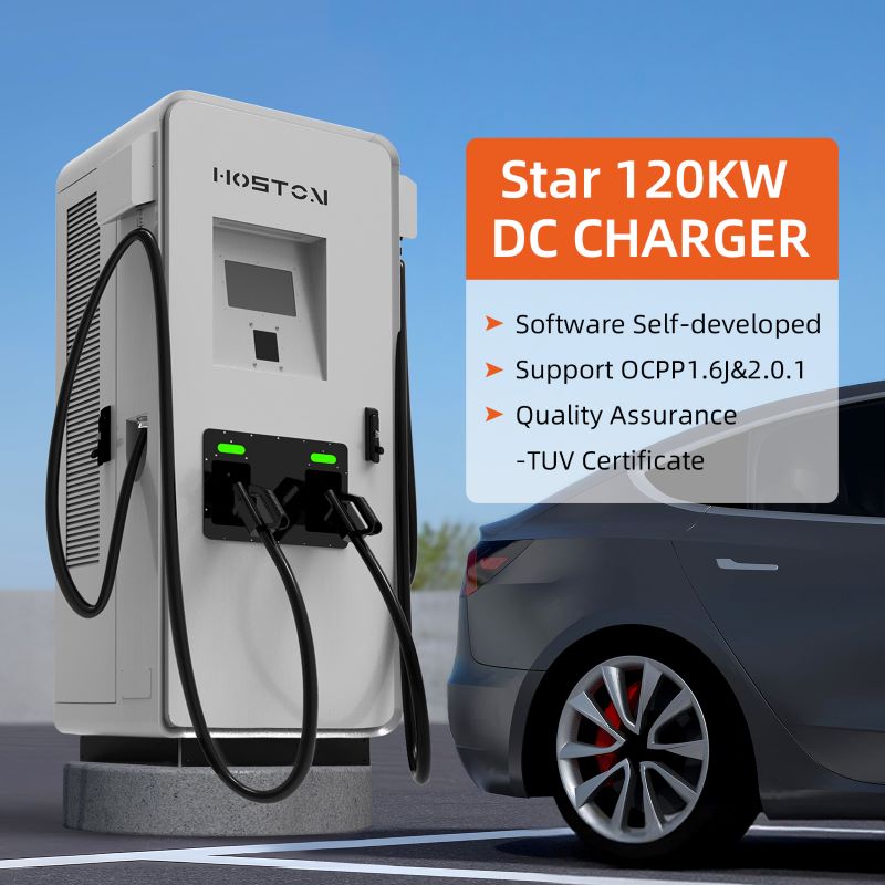 180kW DC EV Charging Station Commercial EV Charger CE Chademo CCS GB/T for Electric Bus