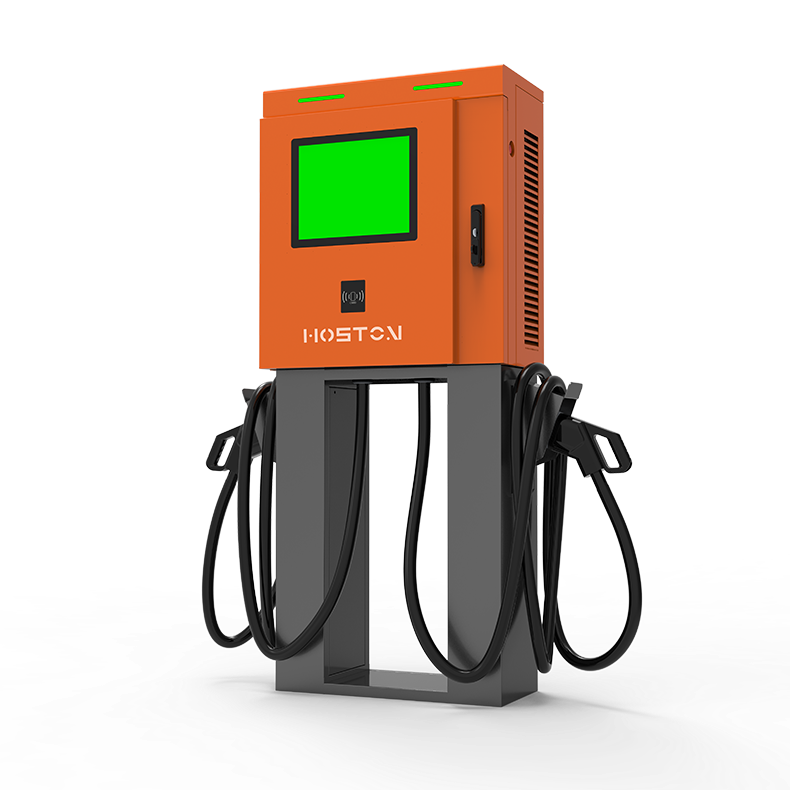 DC napojna stanica za EV zaslon 40kW 60kW DC brzi napojni uređaj Chademo CCS GB/T za poslovne svrhe