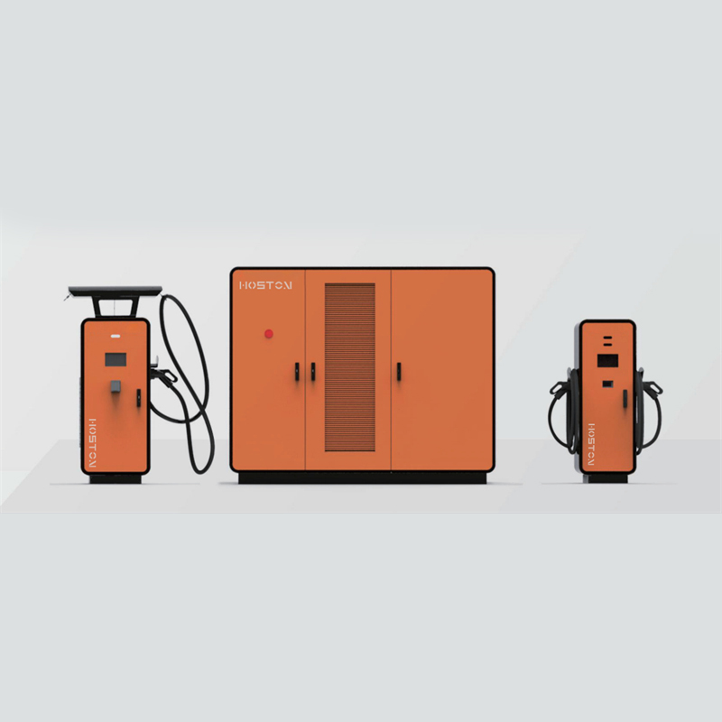 360kW 480kW Kommerseelektiese EV Oplader DC Vinnig Oplaarstation Met 6/8 steek Chademo CCS GB/T