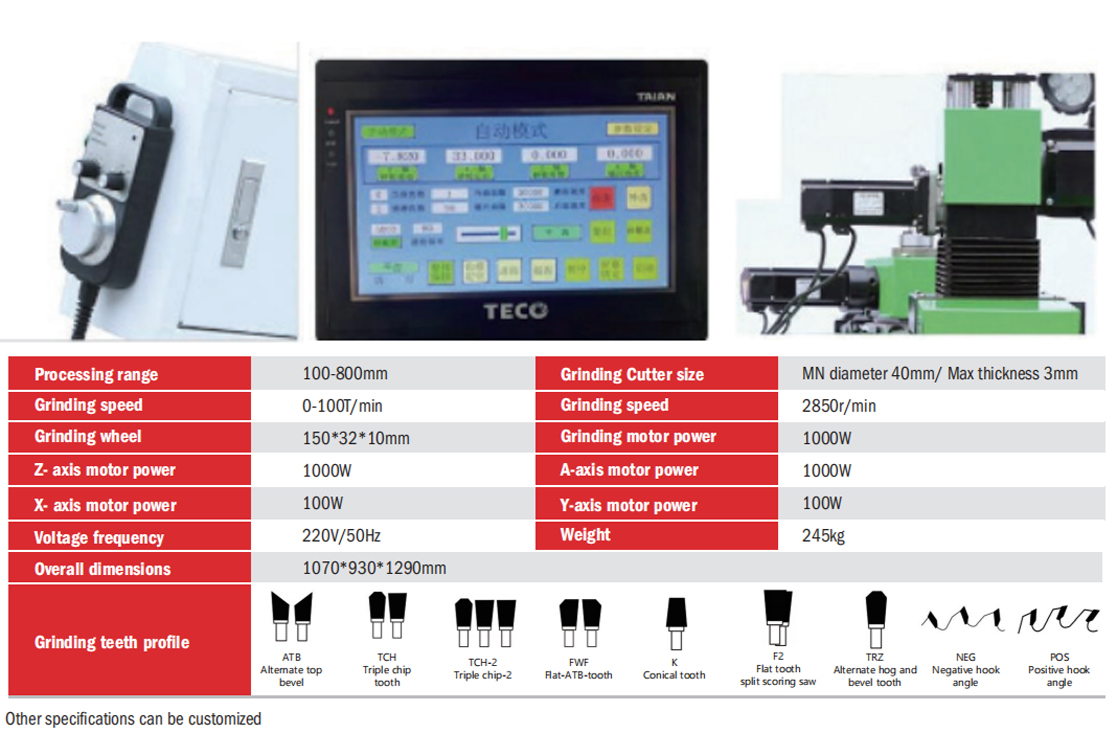 4Z-80 Sharpening Machine manufacture