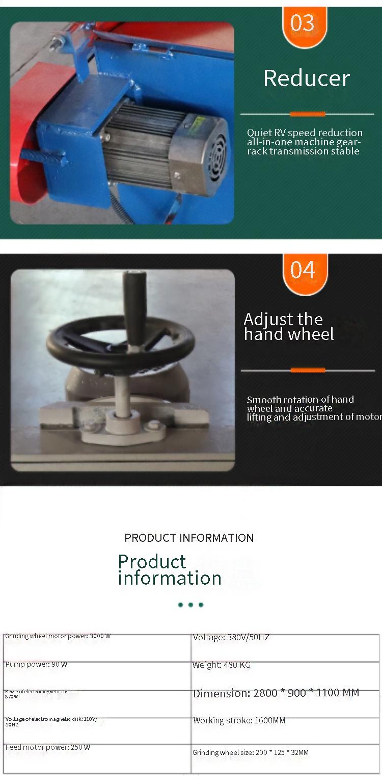 Electromagnetic Knife Grinding Machine details