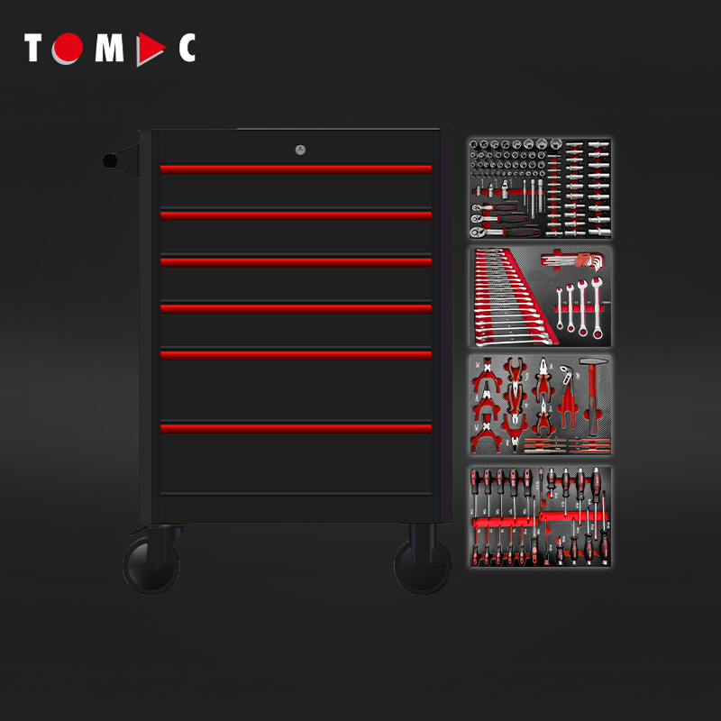 TC3264150 6 Drawers Cabinet with 150pcs tools in 4 drawers