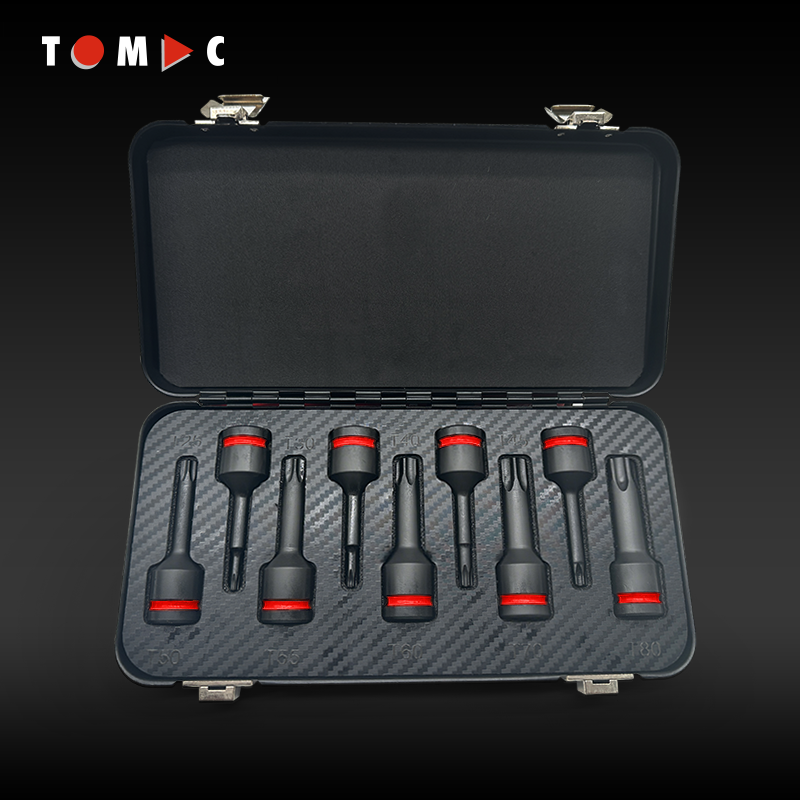 TC238411940 TOMAC ערכה של 9 כפפות Torx 1/2