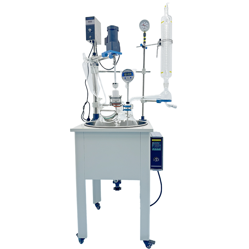 30L Non-Jacketed Glass Reactor