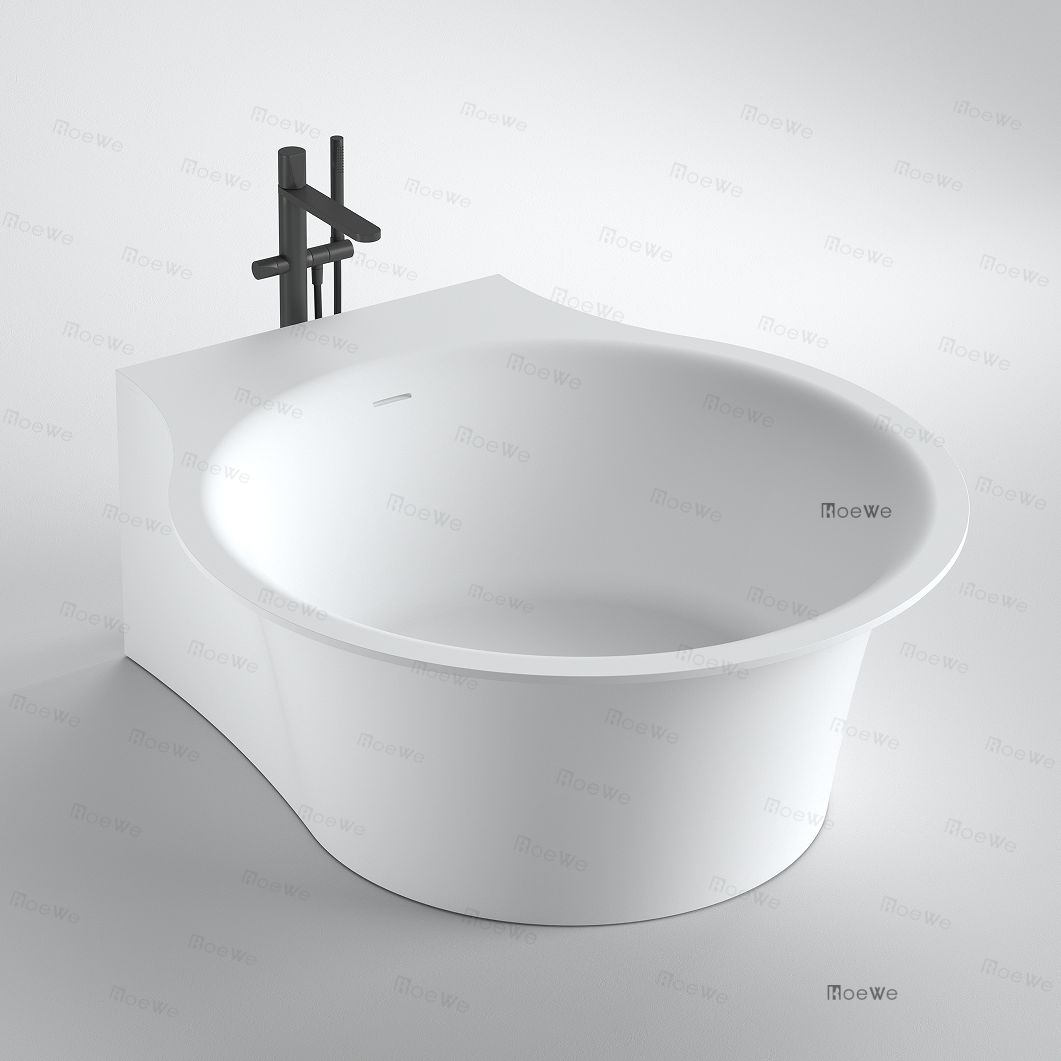 Steinige große Wannen, freistehende Wanne mit Dusche, neue Badewanne