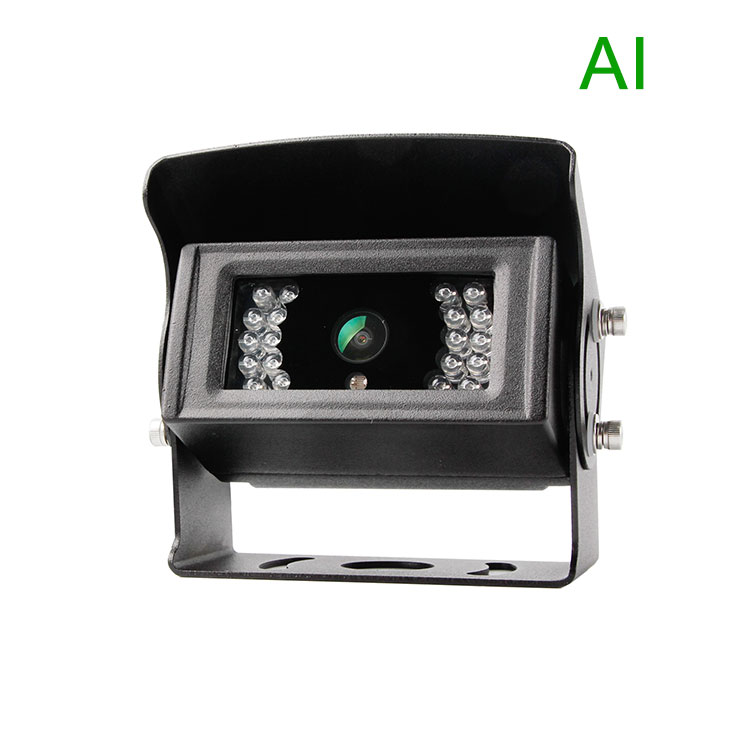 Waterproof IP69K AI Vehicle Pedestrian Cyclist Detection 1080P AHD Side BSD Camera