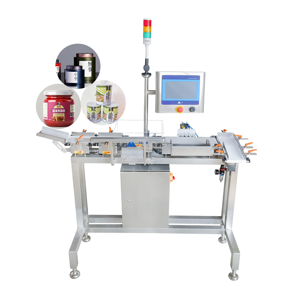 2025 new Check weigher weight checker checking machine for jar