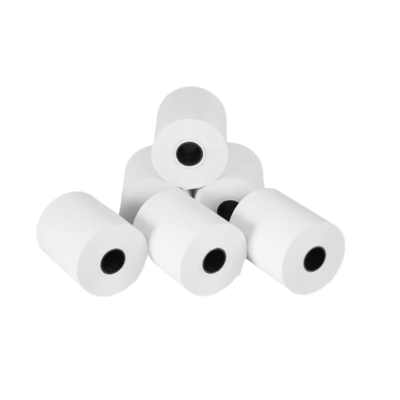 נייר תרמי למכונה חישובית 80*50, הדפסה ברורה ואיכות גבוהה, מתאים למכונת POS