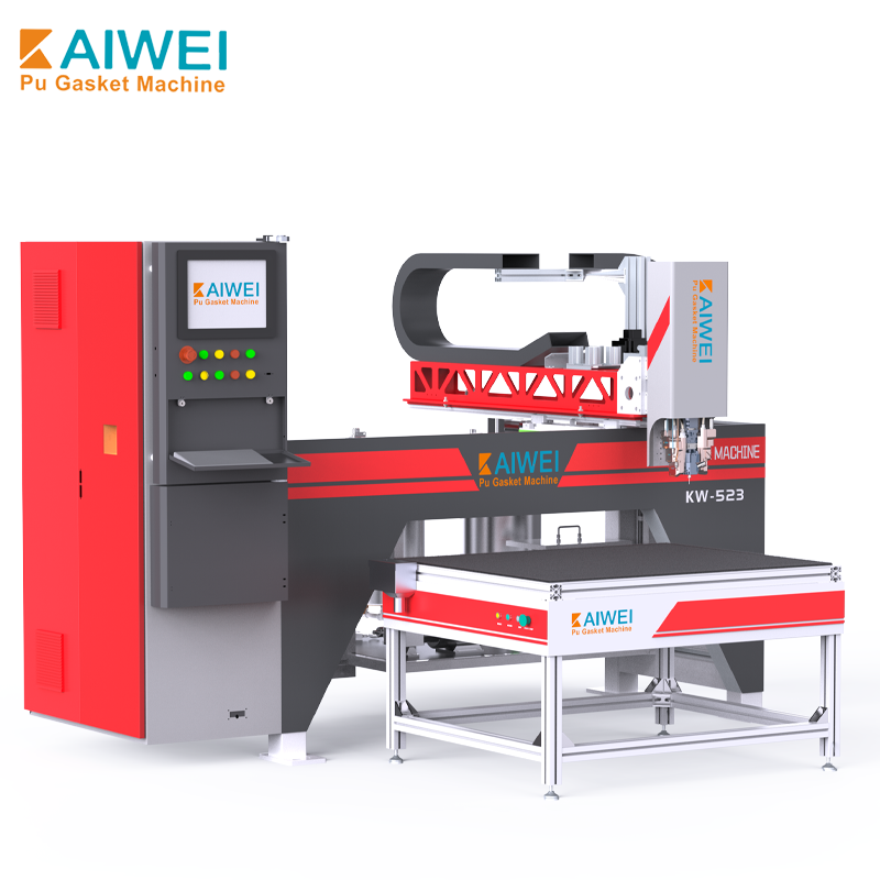 KW-523 Fabska cena stroja za peno za zaklepke kabineta za električne namenske namene