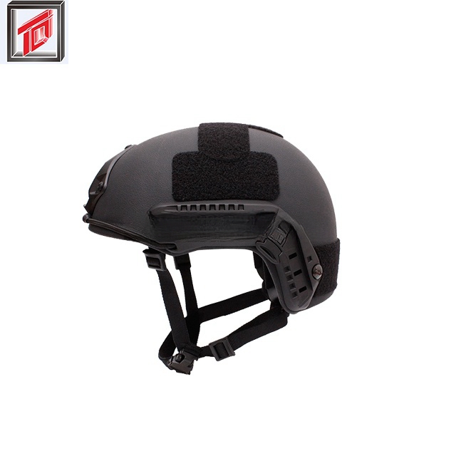 Double Safe Custom Wholesale High Strength PE Aramid Personal Protective Helmet High Cut Safety Tactical FAST Helmet mould