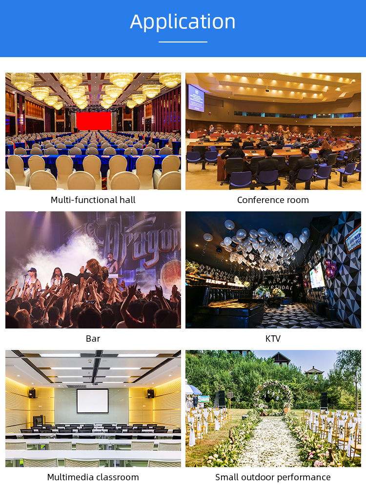 RKD Series 2CH Class AB Professional Power Amplifier manufacture