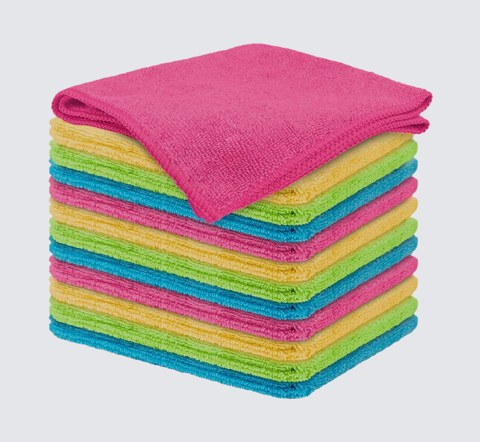 Grosir Kualitas Tinggi Kain Pembersih Dapur Dengan Logo Cetak Kustom Menyerap Air dengan Luar Biasa