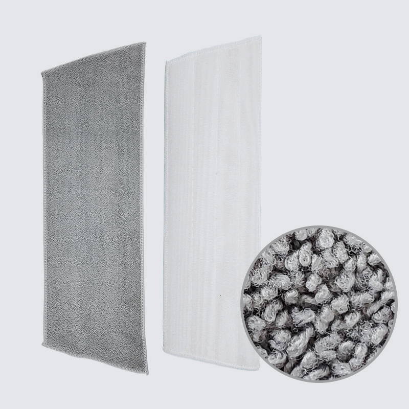 उच्च अवशोषण वाला फ़्लैट माइक्रोफाइबर फ़्लैट मॉप हेड रिफ़िल पैड