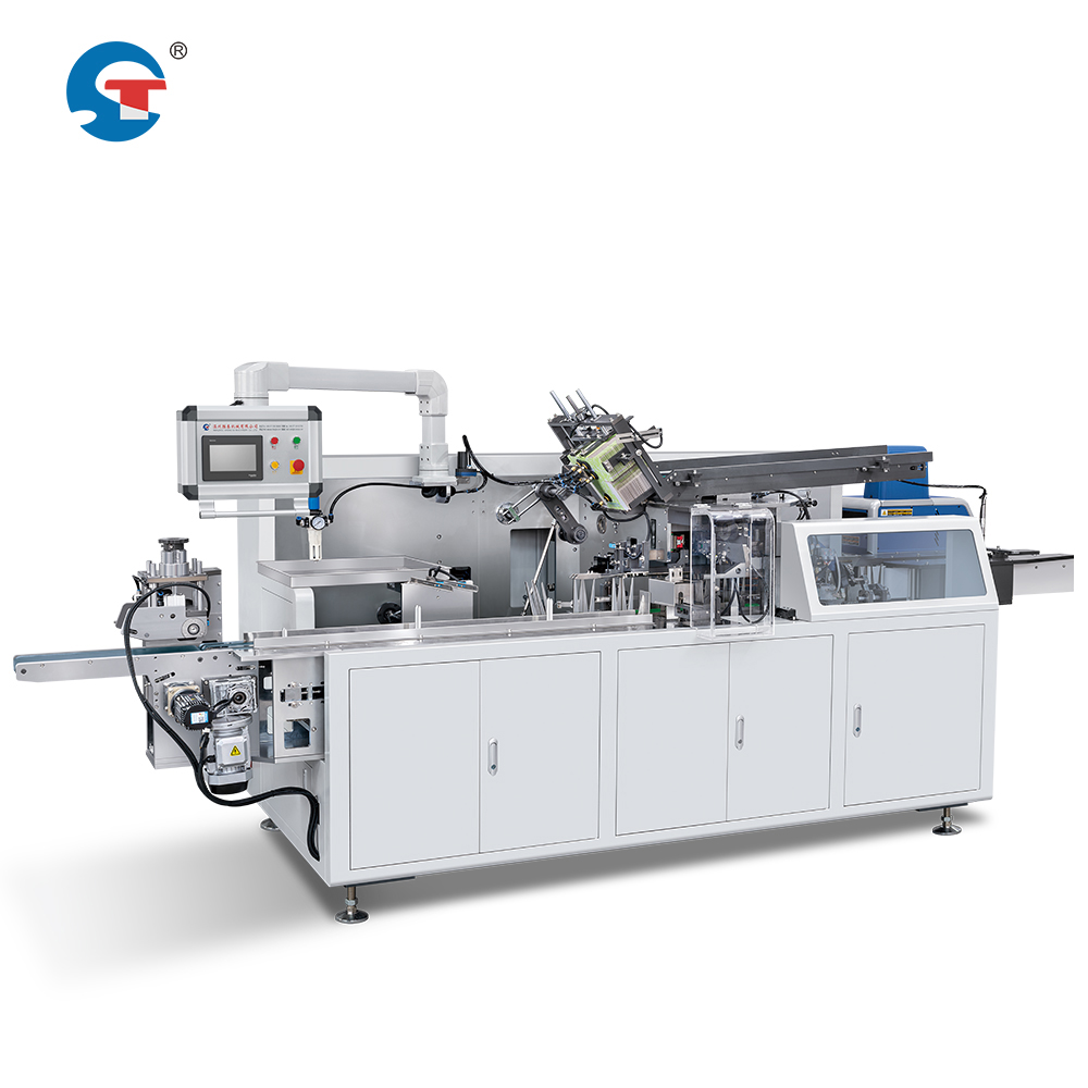 ST-100F Automatic Facial Tissue Cube Box Packaging Machine
