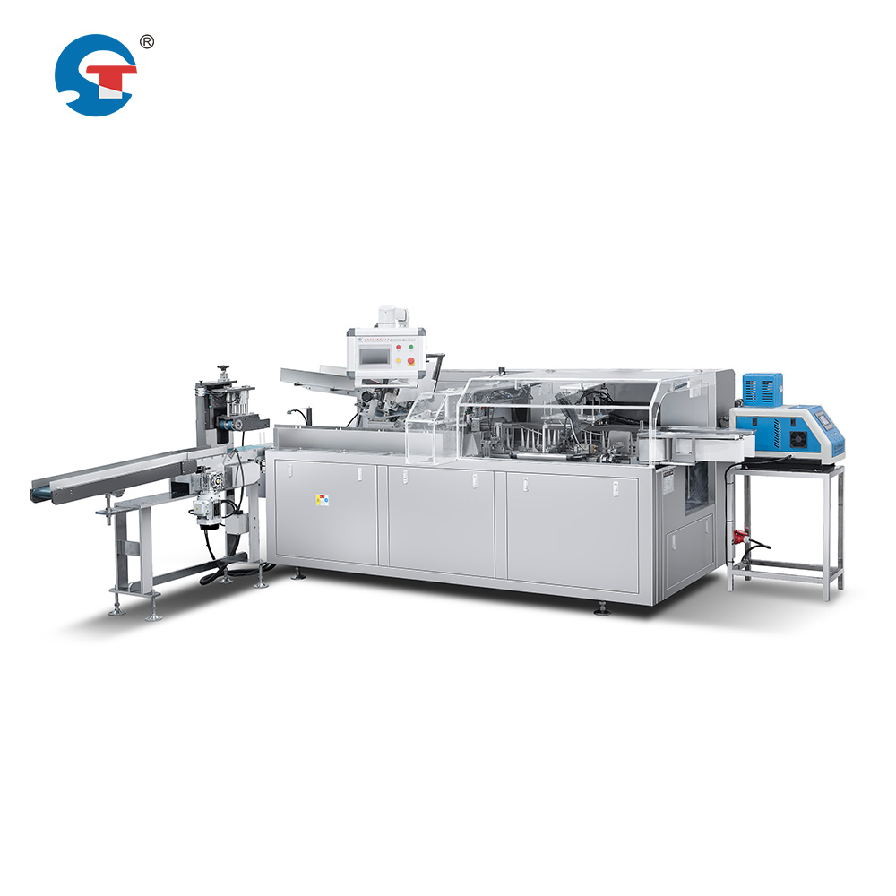 STZ-140 Automatic Facial Tissue Widening Into Box Sealing Machine