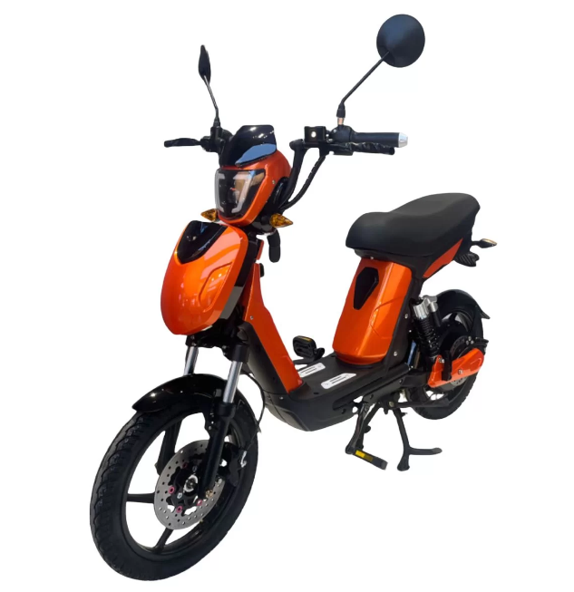 CYCLON-48V20AH Adult Electric Scooter Bright Orange Elegant Retro Long Endurance 90KM Speed 32KM/H