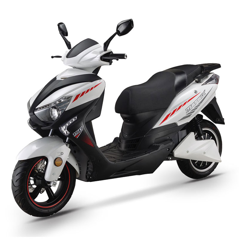 High Quality EEC 2000W 72V 20Ah High Speed Fast Motorcycle Eectric Scooter - SUPER HAWK 