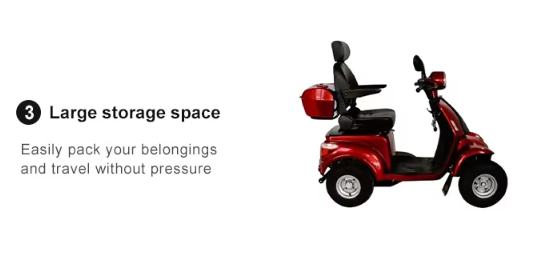 16 big fat wheel 4 wheel gulf mobility scooter ems018g-5