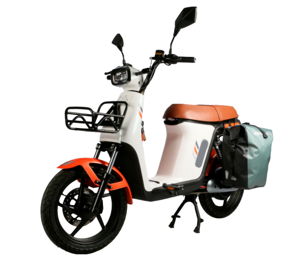 SUPER CYCLON -High Speed Motor City Cocoa 48V30AH 800W Electric Bike Color LCD Display Electric Moped with NFC Function  32 KM/H Long Life Battery 