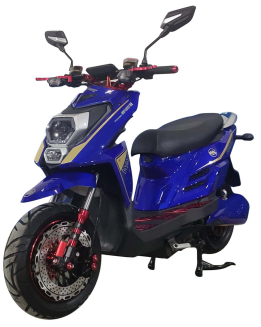 TTX-72V20AH 2000W אופנוע חשמלי מהיר וחזק עם עיצוב רטרו כחול 45 קמ