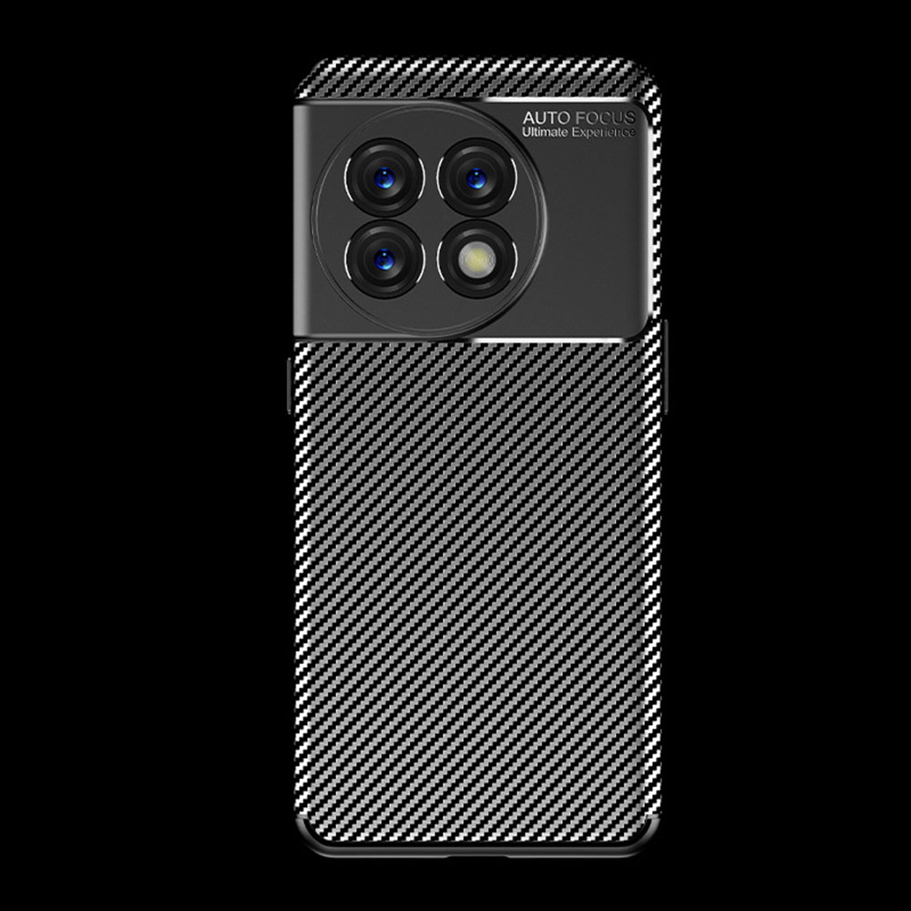 Laudtec SJK280 Frosted Suction Mobile Drop Proof Precision Hole Cover Carbon Fiber Tpu Pc Phone Case For One Plus Ace2V