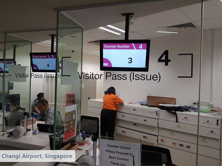 QMS Android Queue Management System For Banks Restaurants Hospitals Ticket Dispenser, Counter Call Unit And Display factory