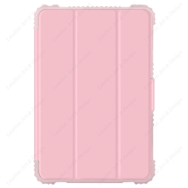 Laudtec PBK024 Trifold Stand High Quality Hard Slim Light Cover Anti Drop Frosted Tpu Pc Tablet Case For Ipad Mini