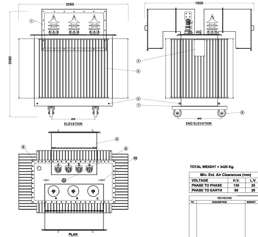 Outdoor 200 kva 250kva Electricity Oil Liquid Type Transformer 35kva 750kva Transformer factory