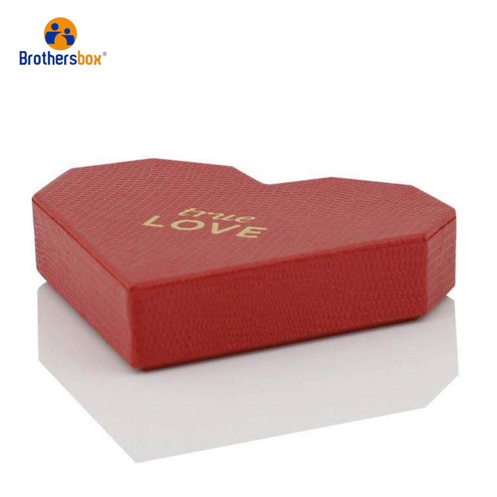 empty heart shaped chocolate box