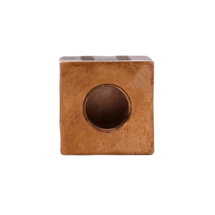 JIYAN CNC Hollowed Square Part Copper Castings Die Casting Service supplier