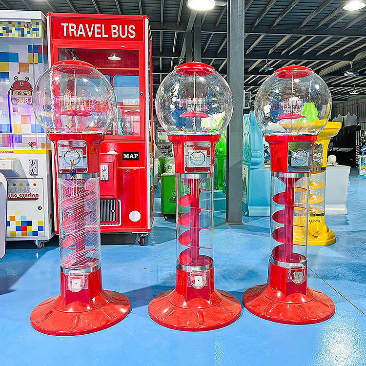 Most Popular Capsule Toy Vending Machine Bouncing Ball Vending Machine factory