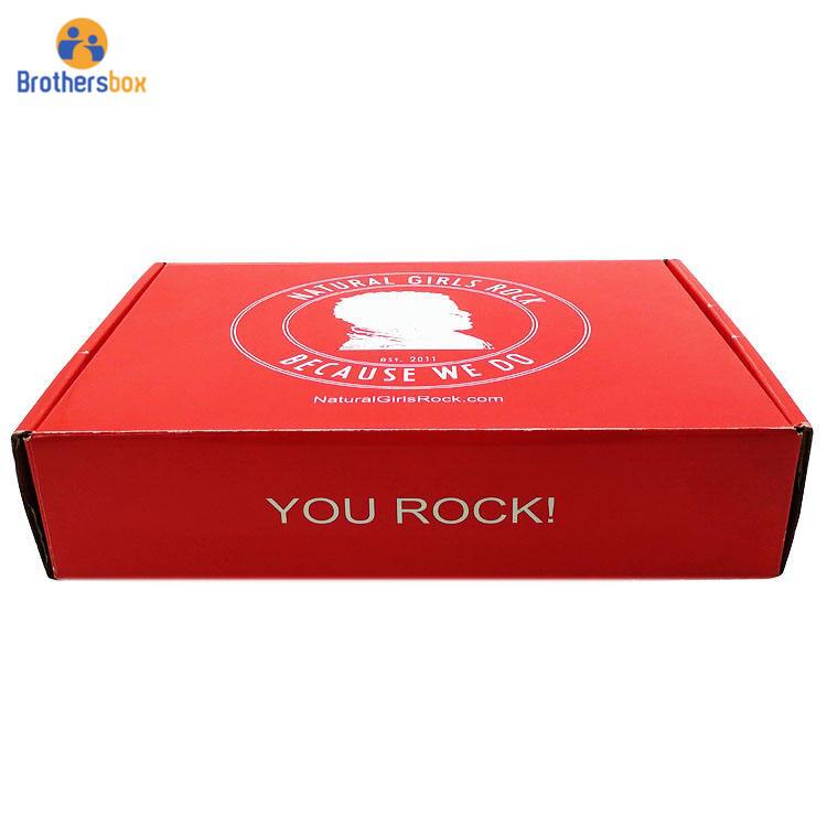 Wholesale Foldable Corrugated Paper Box / Pretty Shoes Packaging Shipping Box supplier