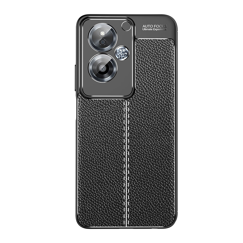 Laudtec WLS02 Skin Friendly Lychee Plating Mobile Camera Lens Protection Drop Proof Tpu Phone Case For Oppo A79 A2 5G