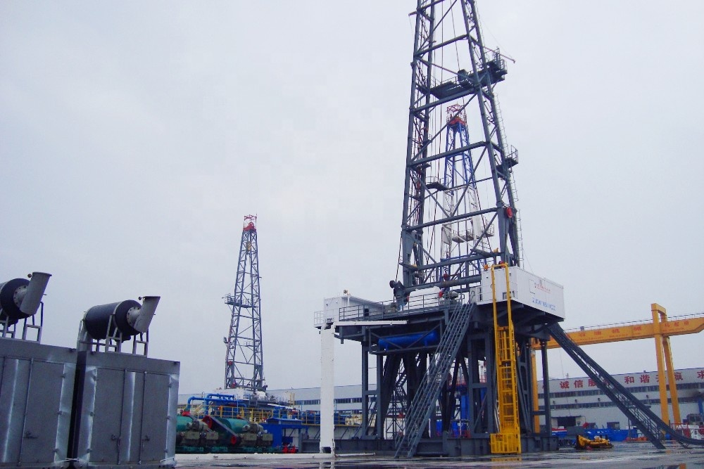 Machinery Drilling Depth 5000m 1500HP Mechanical Skid-Mounted Oil Water Well  Drilling Rig supplier