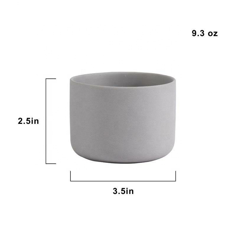 Ceramic Porcelain Candle Jar with lid High Quality Luxury Home Decoration gift box Customized Logo manufacture