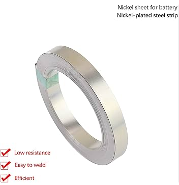 Online Custom 0.15 x 8mm nickel foil for 18650 battery pack nickel belt hot roll Nickel Plated Steel Strip details