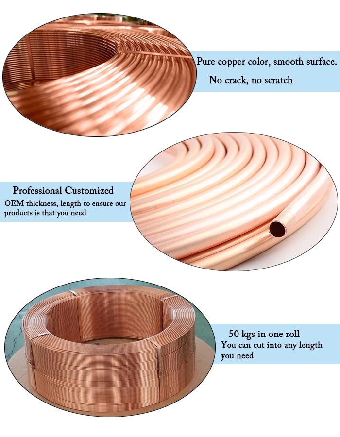 Pancake Coil Copper Pipe factory