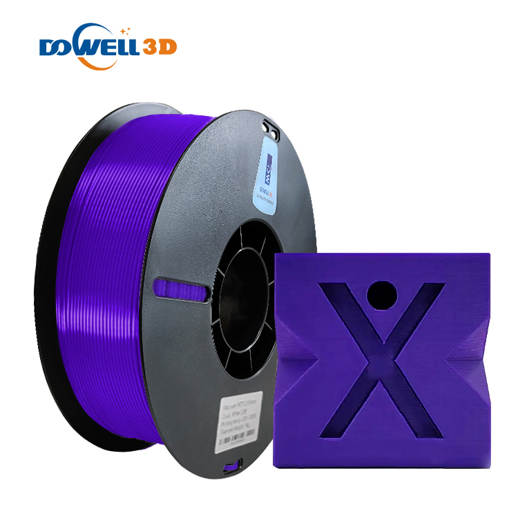 DOWELL3D Оптовая продажа PETG нить многоцветная профессиональный материал для 3D-печати 1.75/2.85мм 5кг/ролл для FDM 3D печати