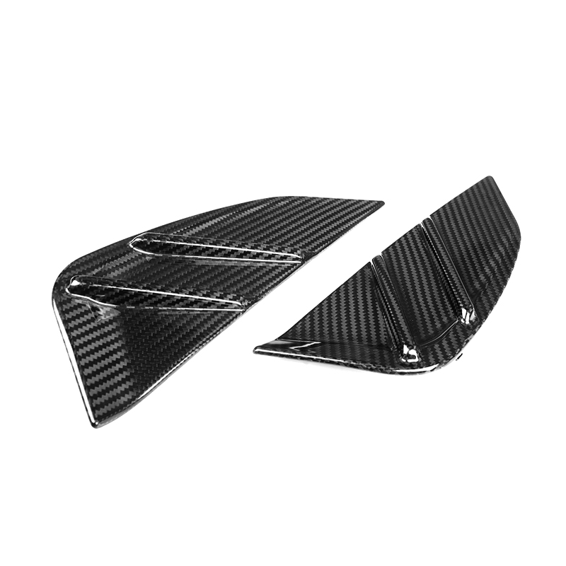 For BMW G80 M3 2021+ Sedan M Performance Dry Carbon Fiber Replacement Fender Vent Trims cover