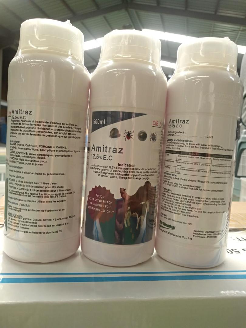 Taktik Amitraz 20%, 12.5% Ec Acaricide 12 5ec Amitraze Liquide Amitraz 98% Powder manufacture