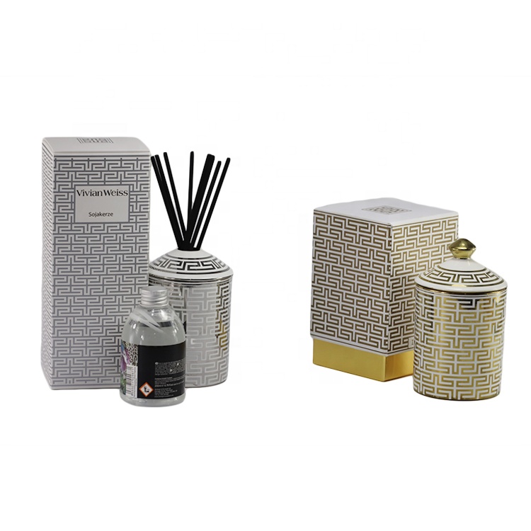 Customized Luxury Scented Candles In Jar Private Label Soy Wax Candle Wholesale With Gift Box factory