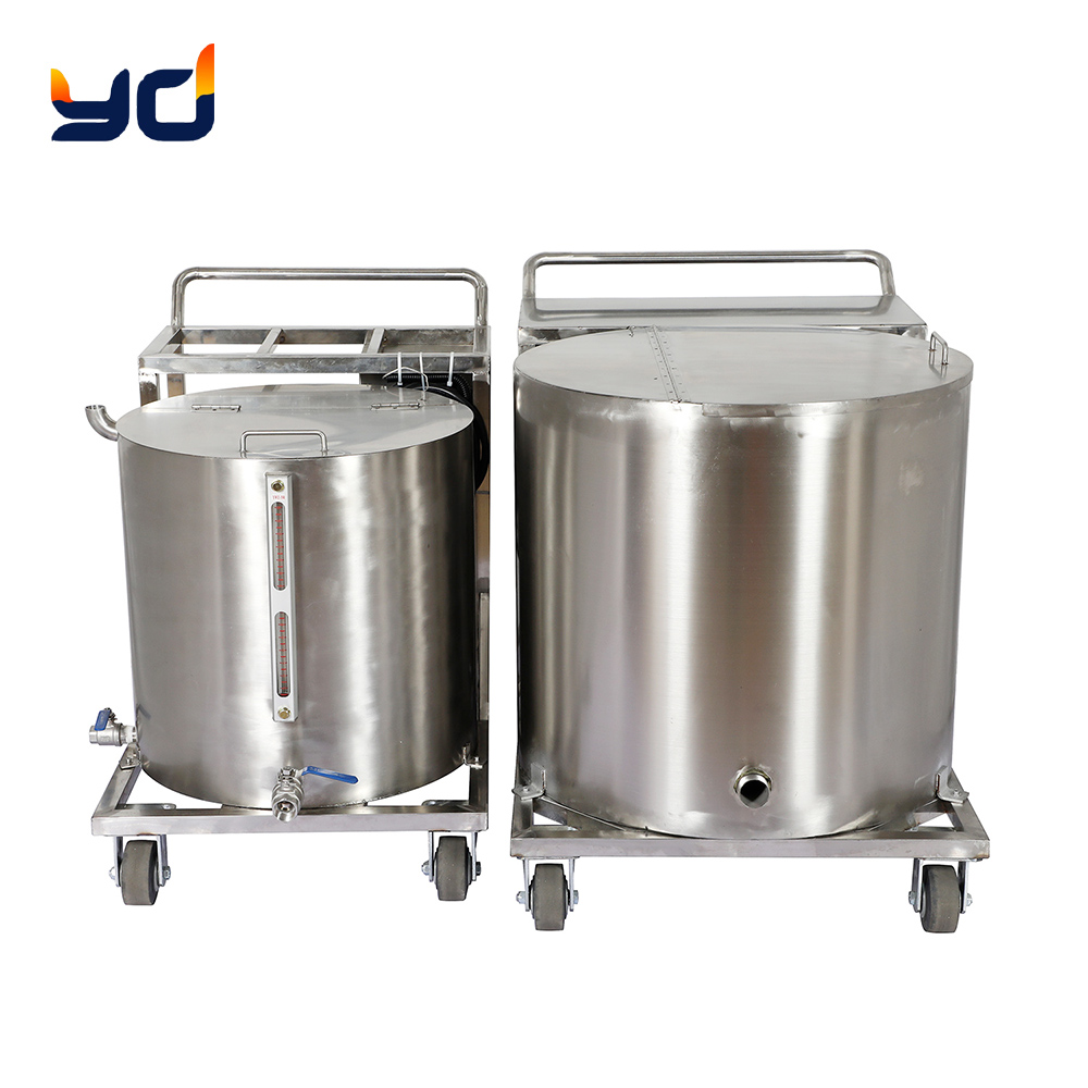 2022 NEW high output stainless steel paraffin wax melter tank candle making machine wax heater manufacture