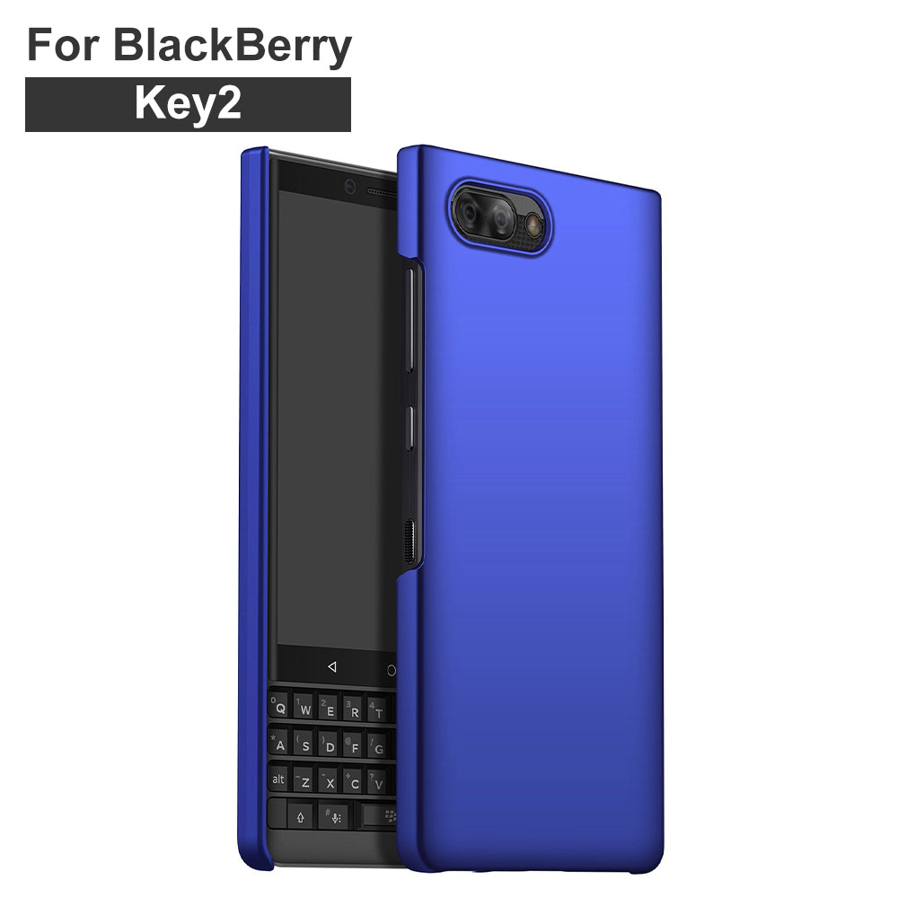 Frosted Phone Case For Blackberry Key2 Lite Suction Mobile Hard Pc Precision Hole Camera Lens Protection Tpu Cases
